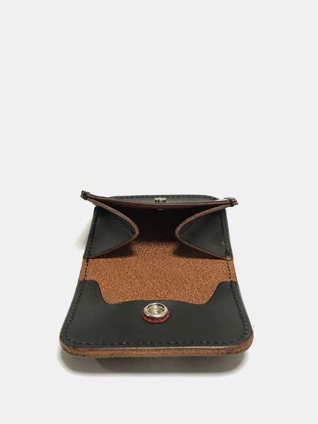 LARRY SMITH/ Coin Case Turquoise Shell Concha Custam