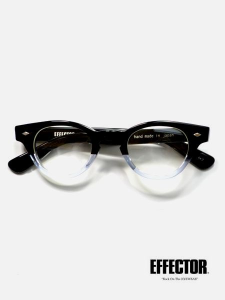 EFFECTOR franger 眼鏡 【Black-Clear】 エフェクター