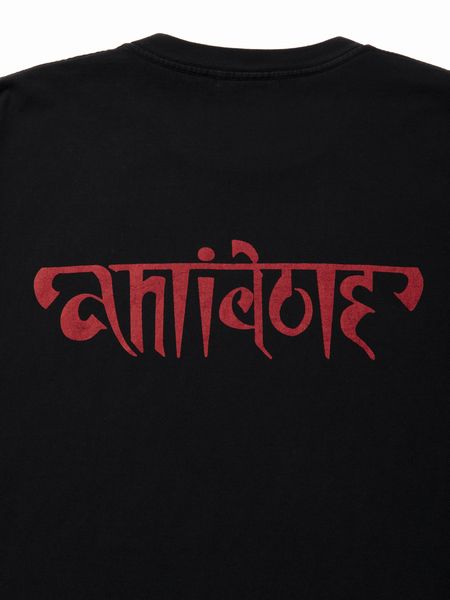 Antidote Buyers Club / Fade Wash L/S Tee (Grim Reaper) -Black-