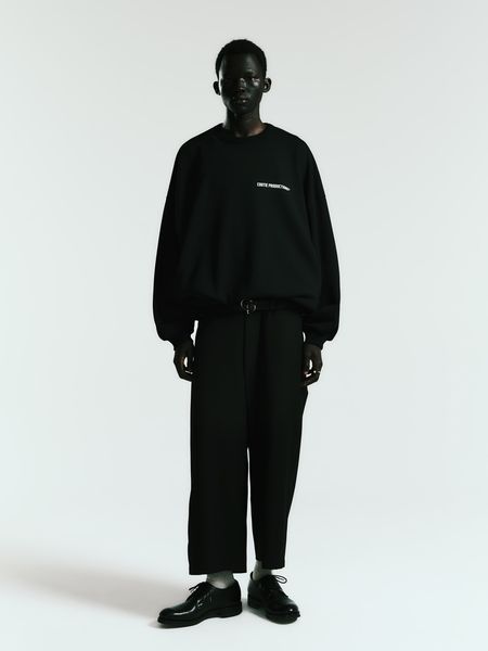 COOTIE PRODUCTIONS / Dry Tech Oversized Sweat Crew -Black-