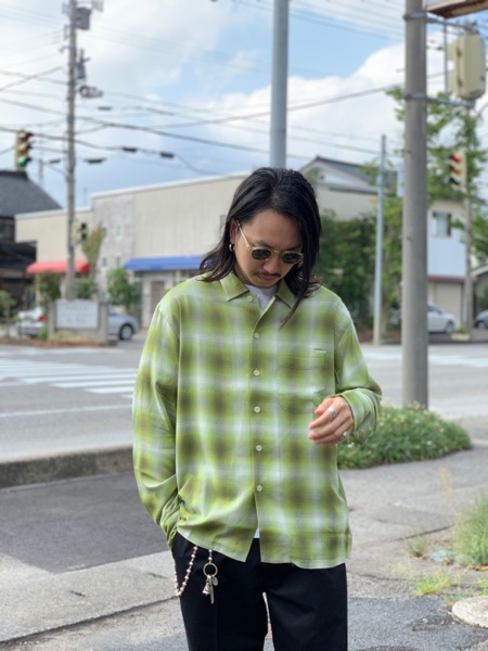 RADIALL ラディアル 2020AW FAME - OPEN COLLARED SHIRT L/S