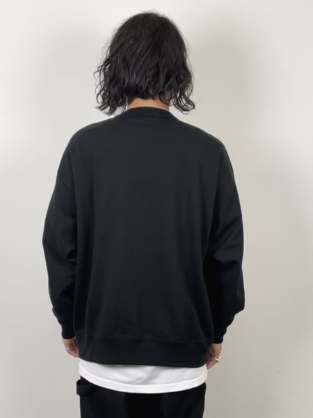 COOTIE / Print Crewneck Sweatshirt (GLORY BOUND) -Black-