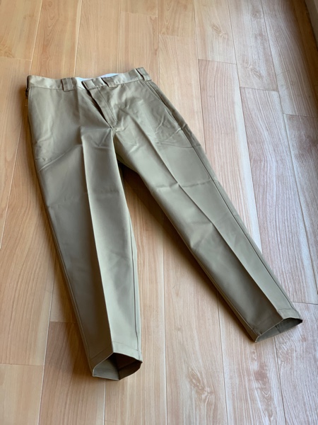 COOTIE / T/C Tapered Trousers -Beige-