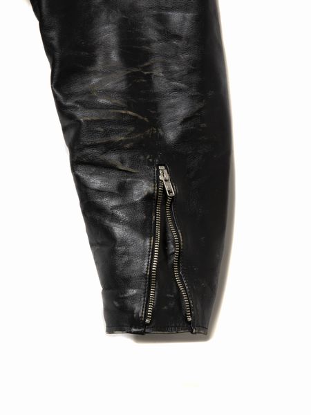 Antidote Buyers Club / Leather Double Riders Jacket -Black-