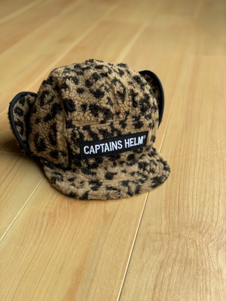 正規逆輸入品 Helm Leopard Captains Fleece Cap Flap キャップ Taller Fdp Com
