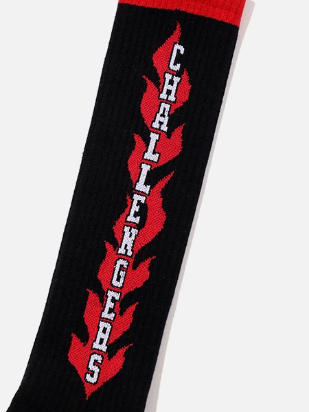 CHALLENGER / CHALLENGERS SOCKS -Black-