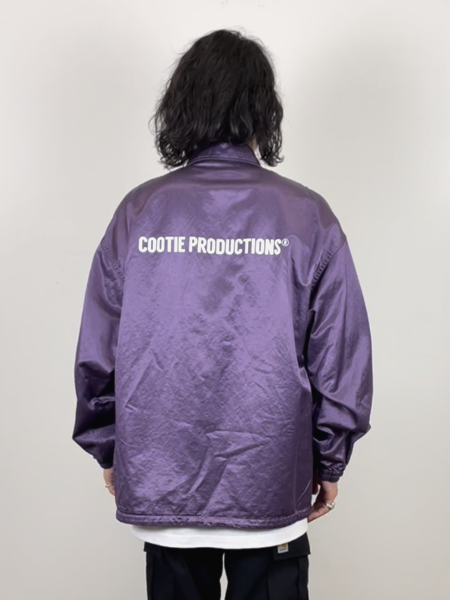 COOTIE / R/C Satin Coach Jacket