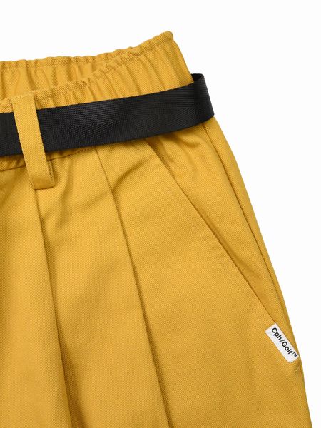 Captains Helm Golf / CLASSIC CHINO ADJUSTABLE PANTS -Yellow-