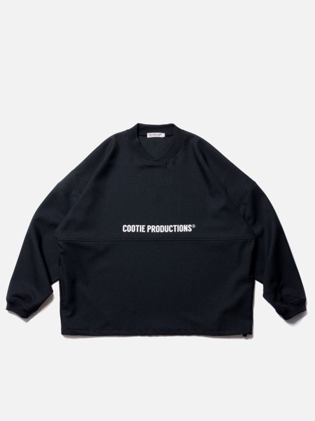COOTIE / Polyester Twill Football L/S Tee
