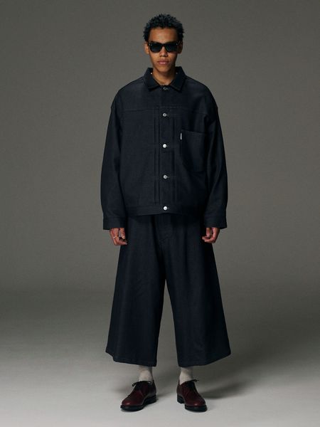 パンツ Reverse Loop Denim 5 Pocket Shin Cut L COOTIE PRODUCTIONS / Reverse Loop Denim 5 Pocket Shin Cut Wide