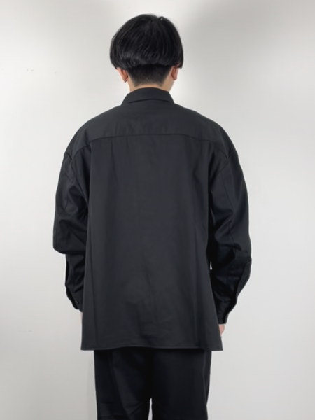 COOTIE / C/R Twill Raza CPO Shirt  Black