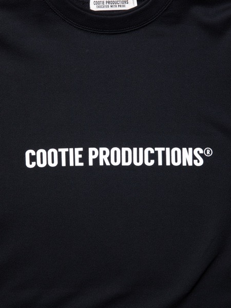 COOTIE / Cellie Crewneck Sweatshirt (COOTIE LOGO) -Black-