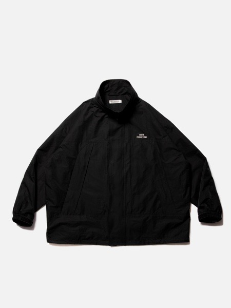 COOTIE / Oversized Shell Jacket -Black-