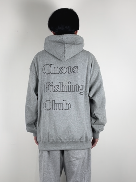 CHAOS FISHING CLUB / OG LOGO HOODIE -Gray-