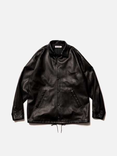COOTIE / Leather Coach Jacket