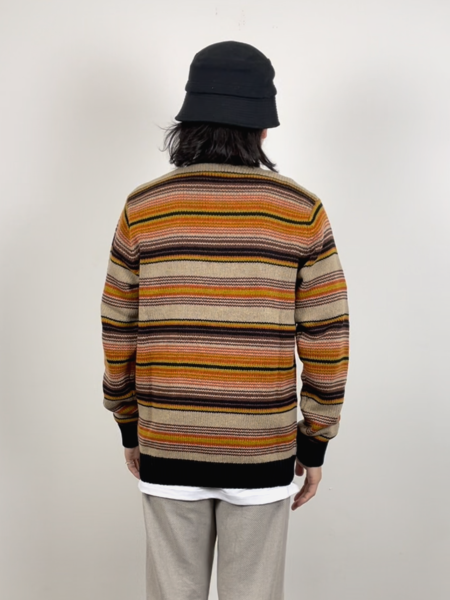CARHARTT WIP / Tuscon Sweater  Tuscon Stripe/Offroad