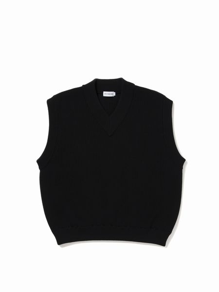 トップス COOTIE Rib Stitch V Neck Vest COOTIE PRODUCTIONS /Rib Stitch Tilden Knit Vest