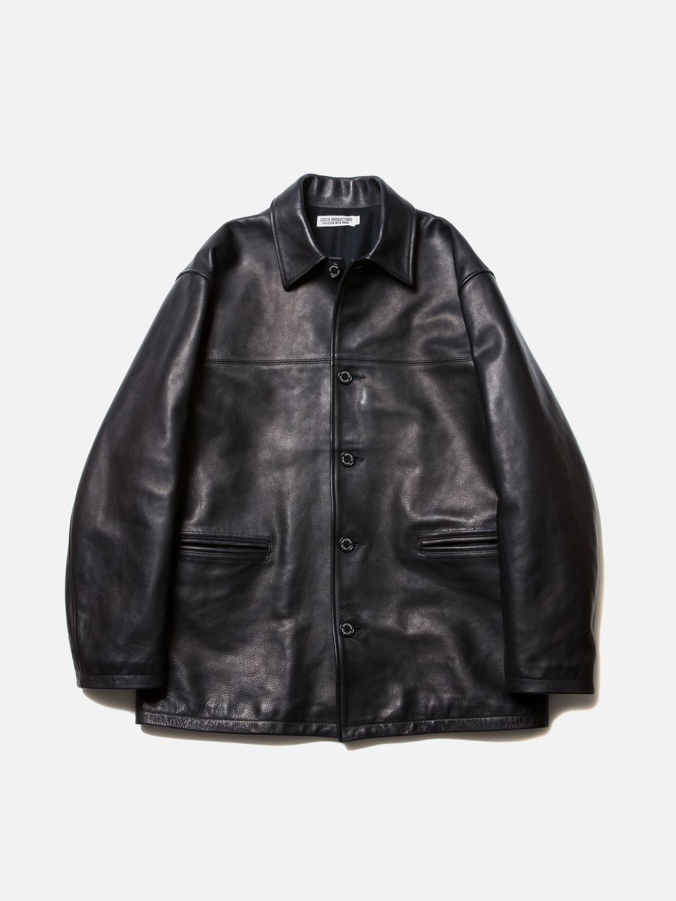 COOTIE クーティ 通販 19AW Leather Car Coat