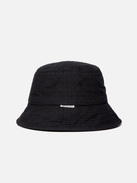 COOTIE / Silknep Back Twill Bucket Hat -Black-