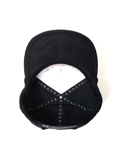 CHALLENGER / VERSITY CORDUROY CAP -Black-