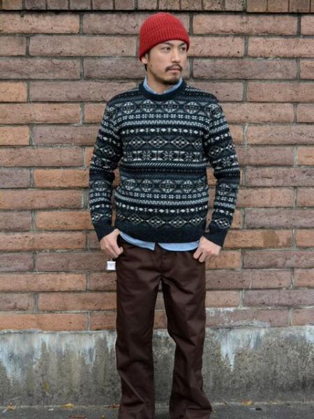 COOTIE Jacquard Knit Sweater ニットセーター 通販 Blog