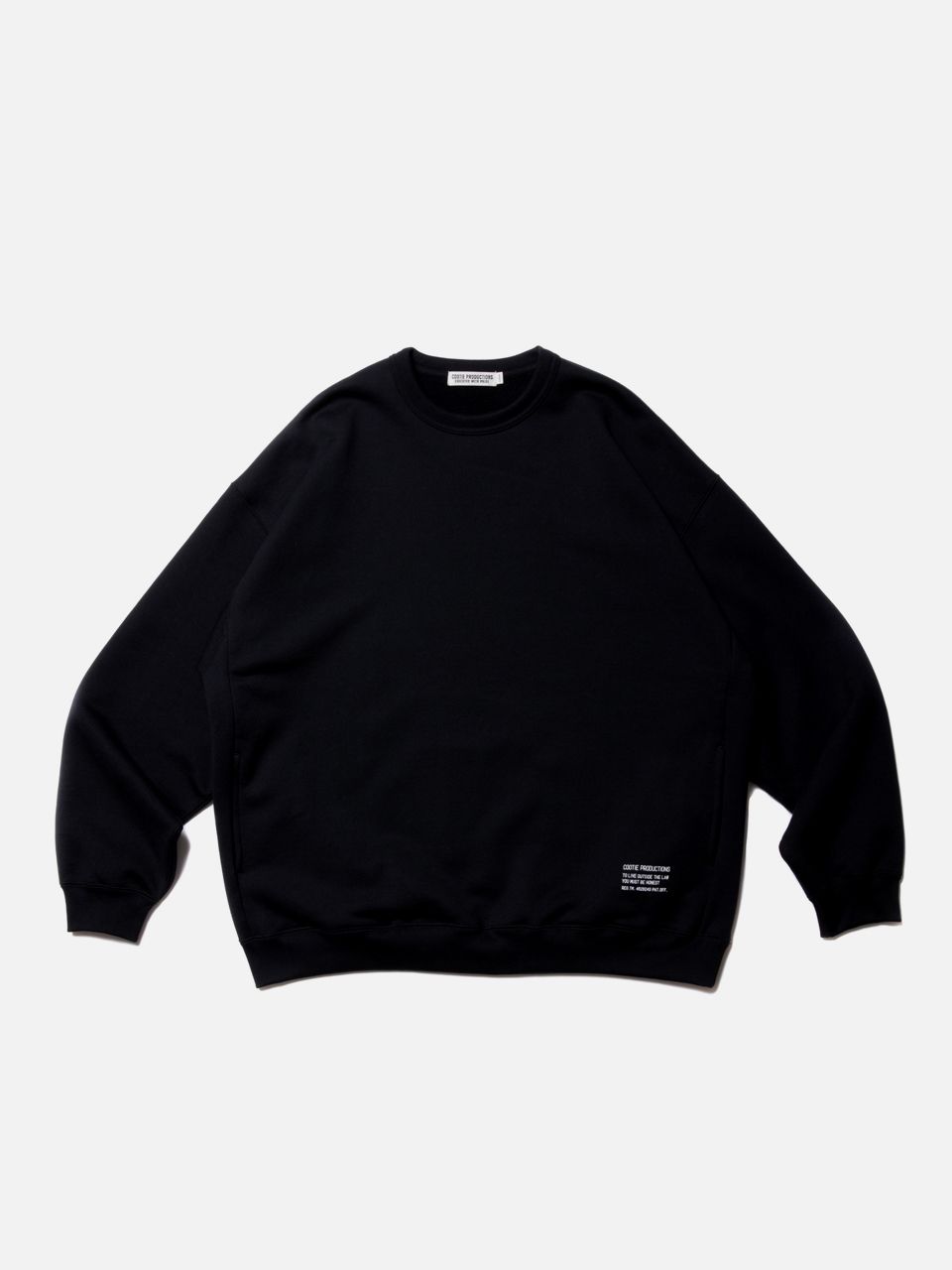 COOTIE / Rib Stitch Crewneck Sweater