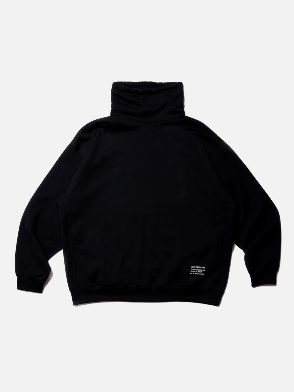 COOTIE / Compact Yarn Neck Warmer Sweatshirt