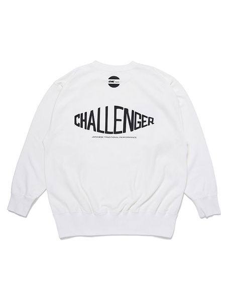 CHALLENGER / CMC TECH C/N SWEAT -White-