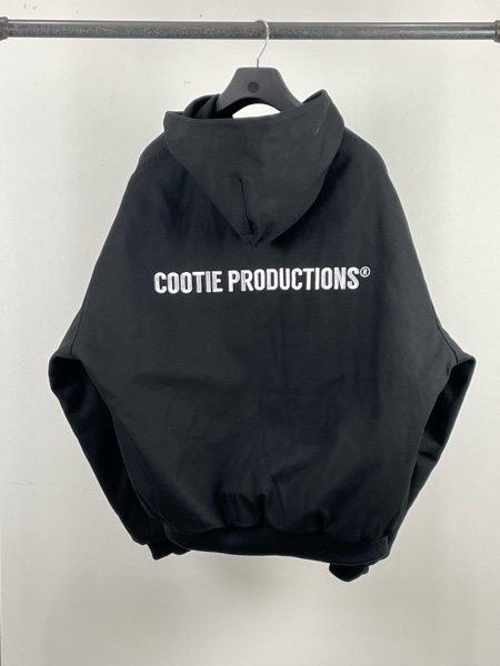 COOTIE / OX Hoodie Blouson -Black×White-