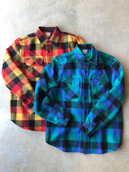 cootie CPOシャツ Buffalo Check L/S Shirt 美品 COOTIEの新作Buffalo Check L/S C.P.O Shirt入荷