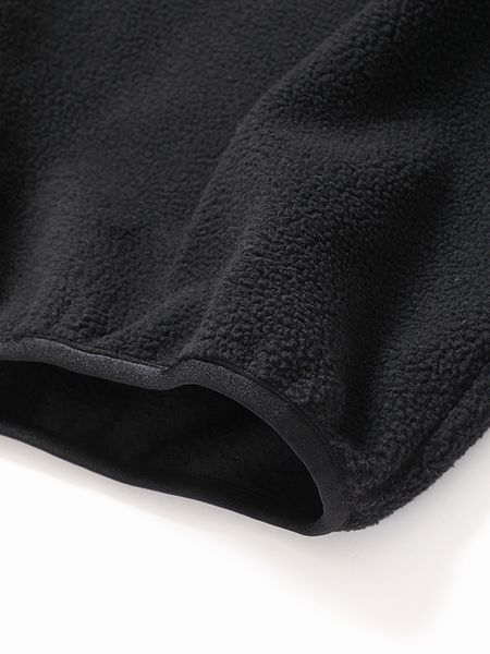 CHALLEGER / PULLOVER LOGO FLEECE -Black-