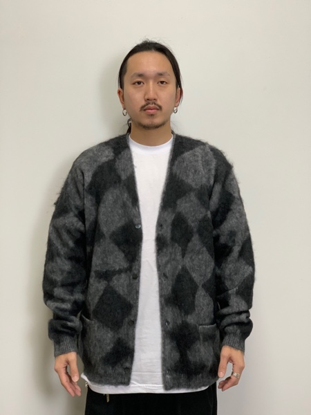 RADIALL / MOONGLOW – CARDIGAN SWEATER L/S