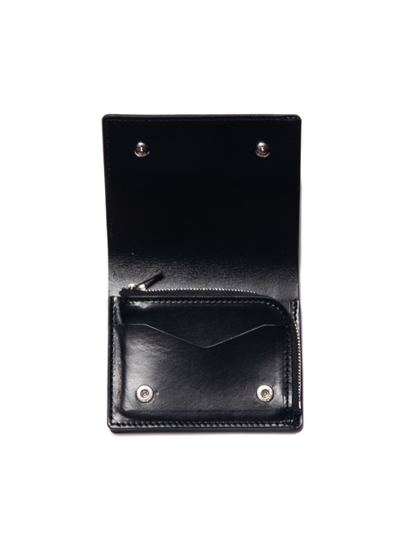 COOTIE / Leather Compact Purse (Smooth)
