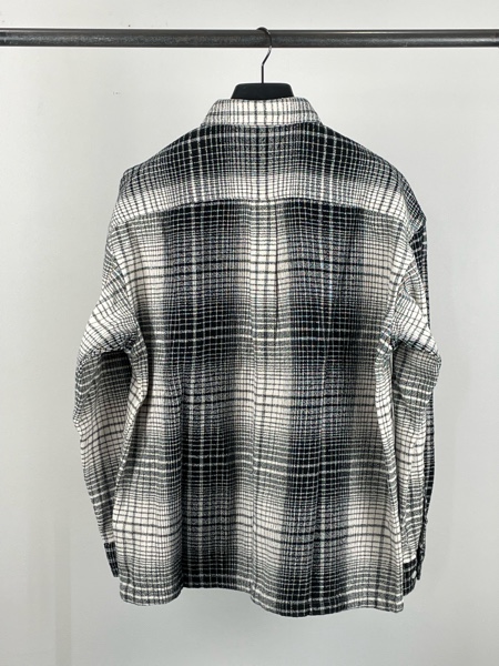 COOTIE / Ombre Check Work L/S Shirt -Ombre Check-