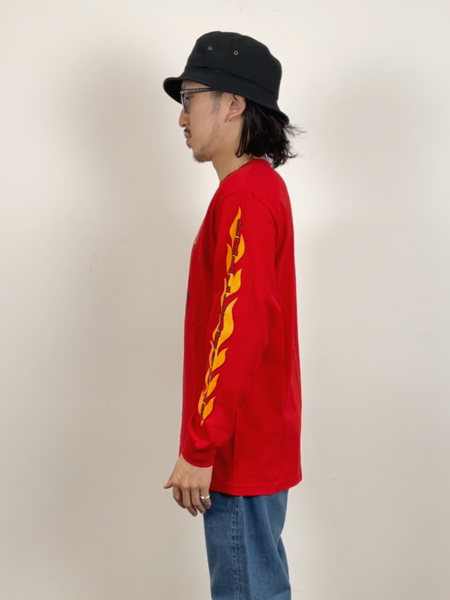 CHALLENGER / L/S CHALLENGERS TEE -Red-