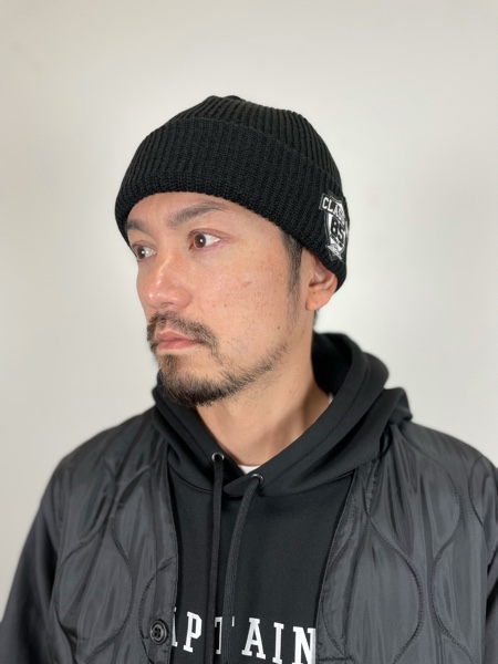 CHALLENGER / CLASS OF 85 KNIT CAP -Black-