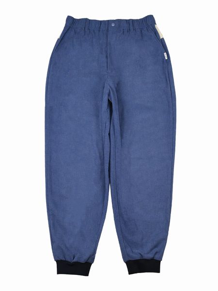 Captains Helm Golf / WAFFLE CORDUROY TRACK PANTS -Blue-