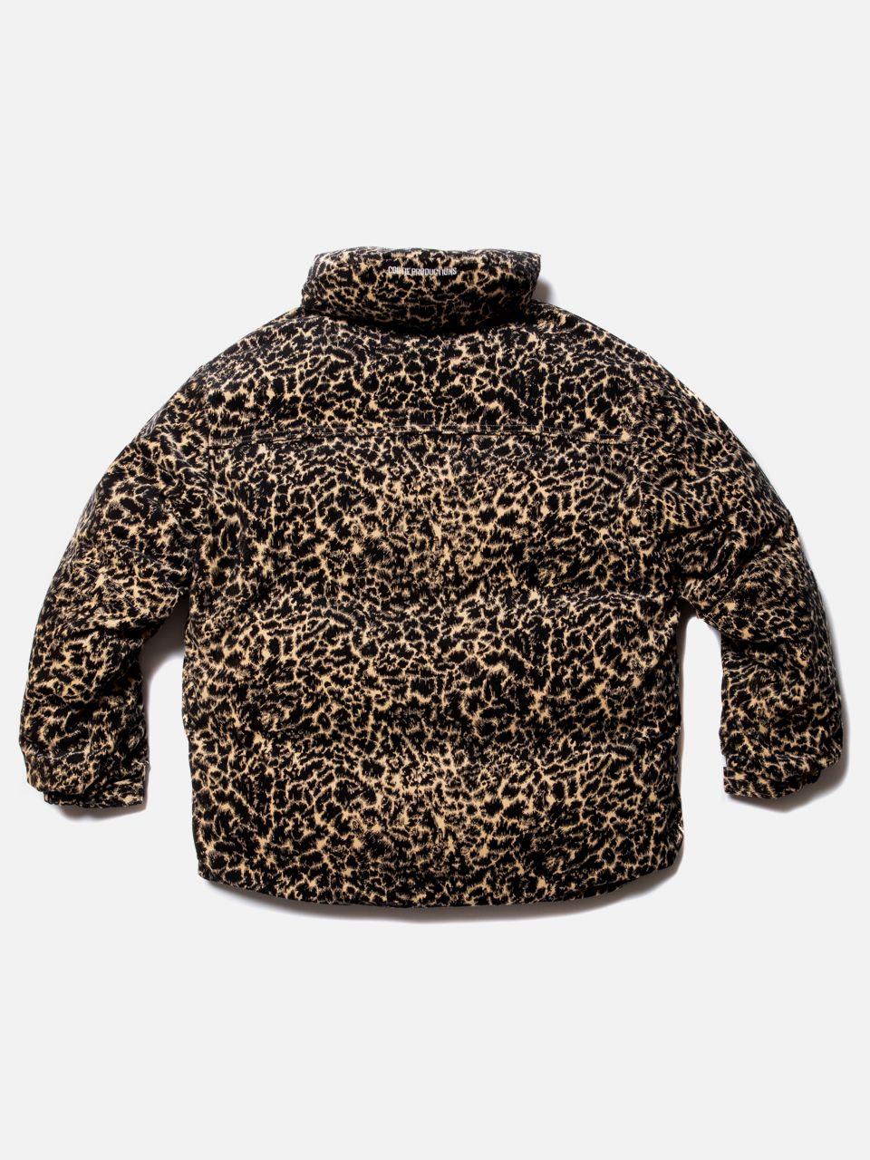 COOTIE / Corduroy Leopard Oversized Down Jacket