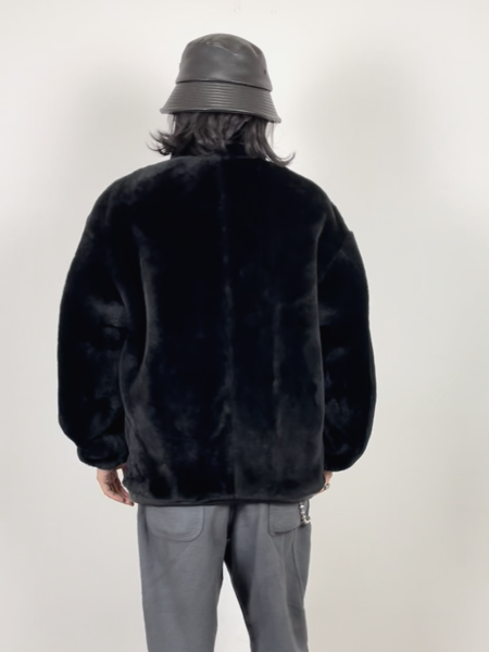 COOTIE / Mouton Track Jacket -Black-