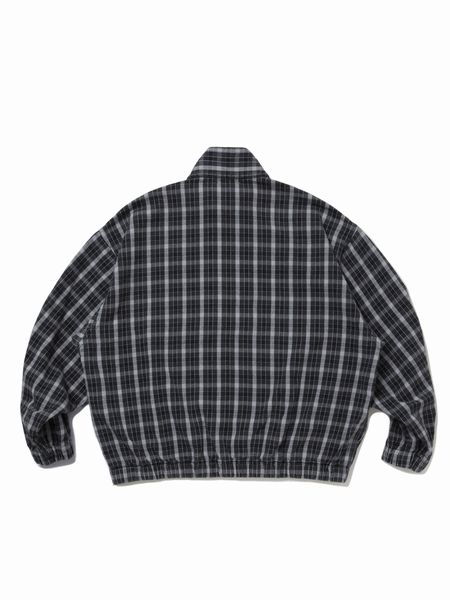 COOTIE PRODUCTIONS / AD Processing Heavy Flannel Check Half Zip