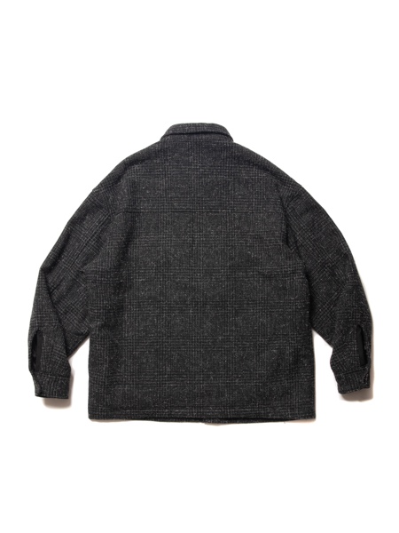 COOTIE / Glen Check Wool CPO Jacket -Glen Check-