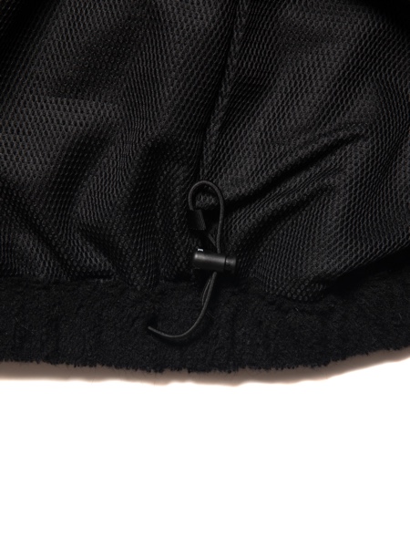 COOTIE / Wool Boa Track Jacket -Black-