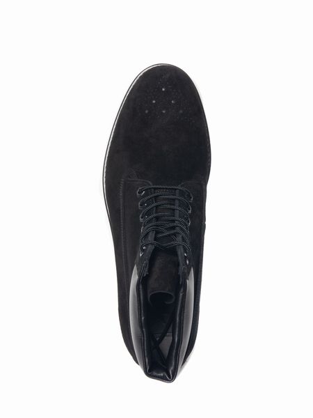COOTIE PRODUCTIONS / 7 Hole Lace Up Boots -Black Suede-