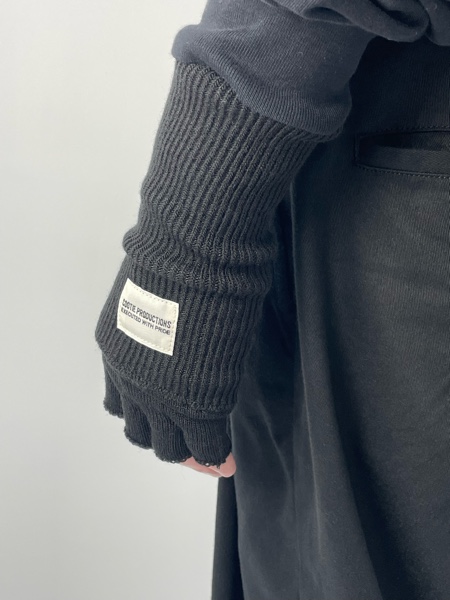 COOTIE/FINGERLESS CUFFED KNIT GLOVE 手袋 COOTIE/FINGERLESS CUFFED KNIT GLOVE | 通常アームウォーマーを