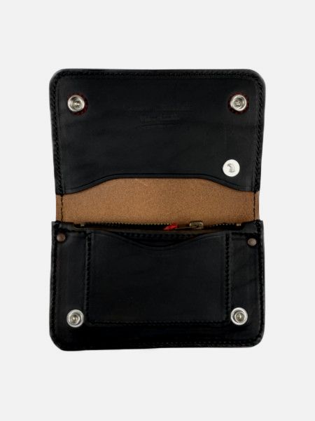 LARRY SMITH / TRUCKERS WALLET -S- Black