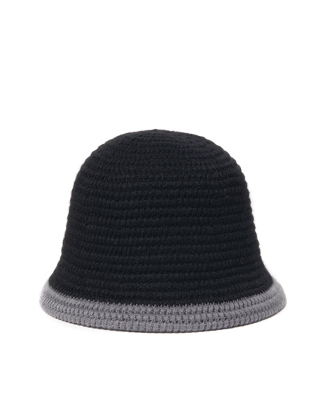 COOTIE / Knit Crusher Hat -Black Line-