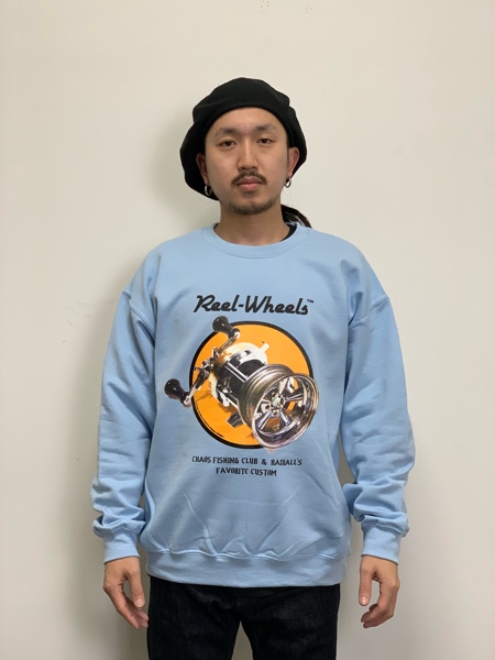 RADIALL / GAMBLING HOURS -CREW NECK SWEATSHIRT L/S