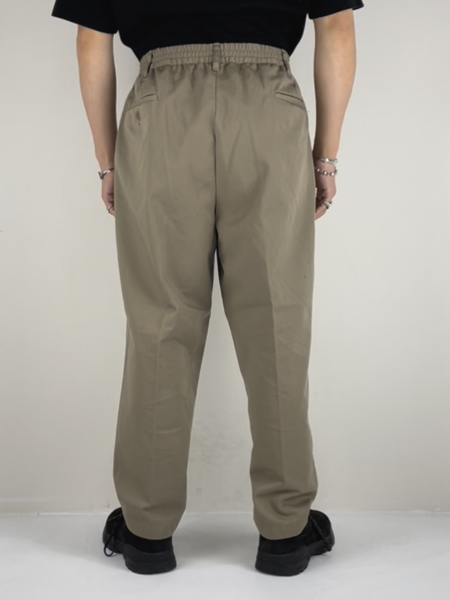 COOTIE / T/C Tapered Trousers -Black-