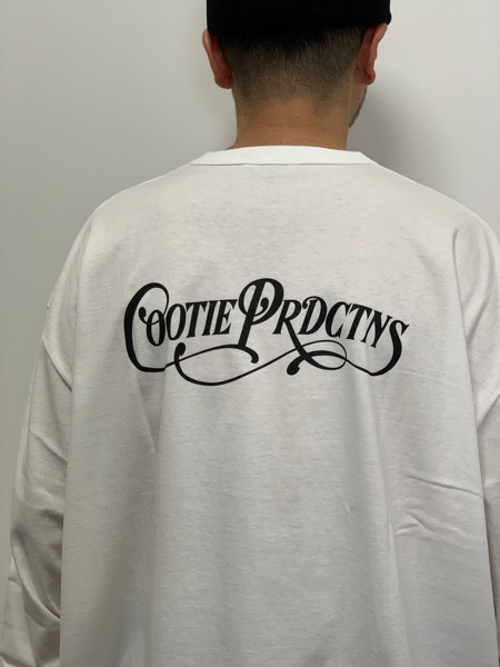COOTIE / Print Oversized L/S Tee