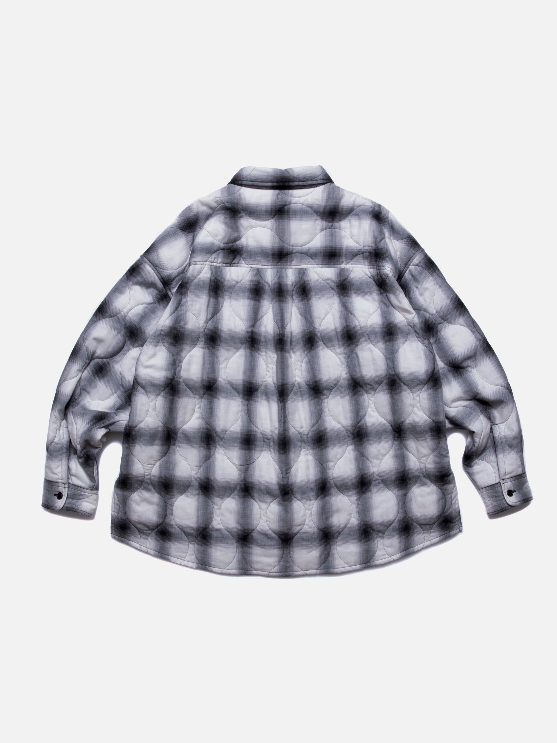 ジャケット・アウター COOTIE Ombre Check Quilting CPO Jacket COOTIE / Ombre Check Quilting CPO Jacket